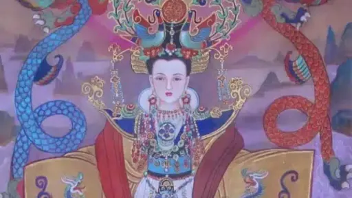 Han Dynasty empress portrait by Xiang Li