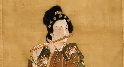 Empress Li (Later Han) — silk portrait by Xiang Li